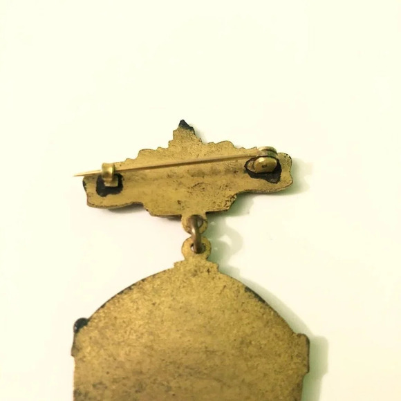 Vintage 1921 Toronto Sovereign 97th Annual Session Grand Lodge  Membership Pin - Picture 5 of 8
